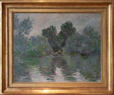 Ein Arm der Seine bei Vétheuil von Claude Monet